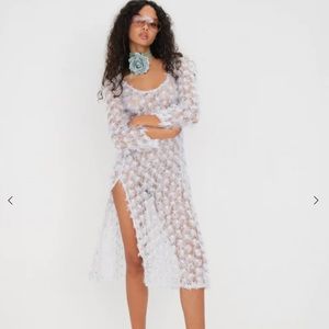 NWT for love and lemons Amber Midi dress
